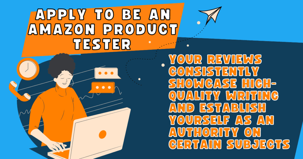 apply now amazon product tester