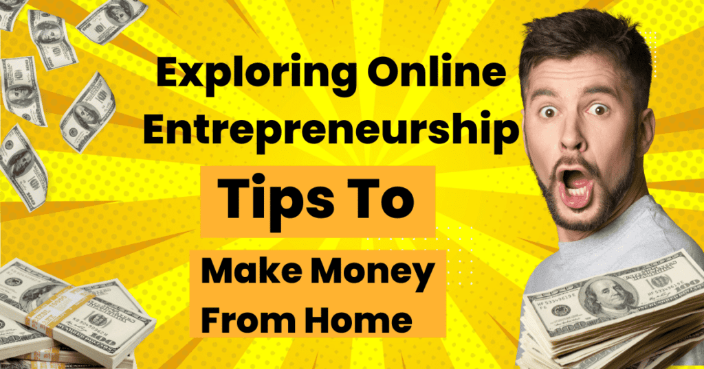 Make money from home tips
